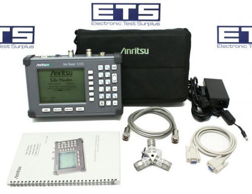 Anritsu S251C Site Master With 10A Bias Tee &amp; 5 RF Power Meter Options