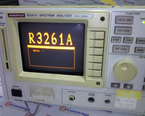 Advantest R3261A 9kHz - 2.6GHz Spectrum Analyzer Ser. 31720251