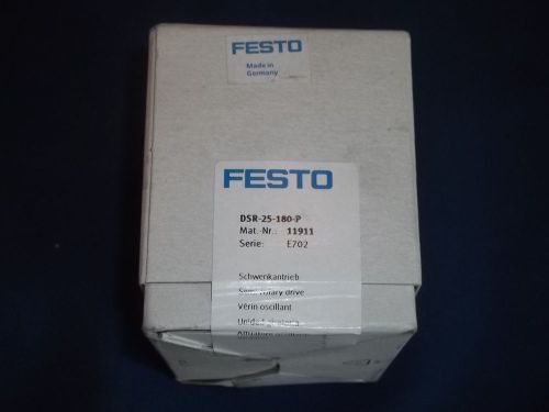FESTO DSR-25-180-P SEMI-ROTARY ACTUATOR, FACTORY SEALED