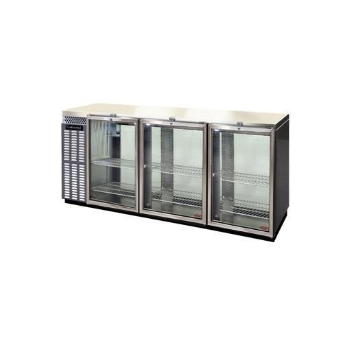 Continental Refrigerator BBUC79-SS-GD-PT Back Bar Cabinet, Refrigerated