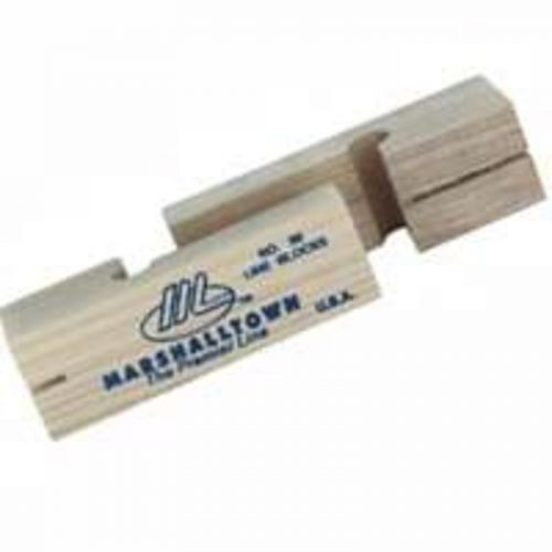 3-3/4In Wood Line Block Marshalltown Masonry Line Supports 86 Wood 035965065061