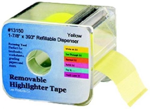 Lee products co. 1 7/8-inches wide 393-inches long removable highlighter tape for sale