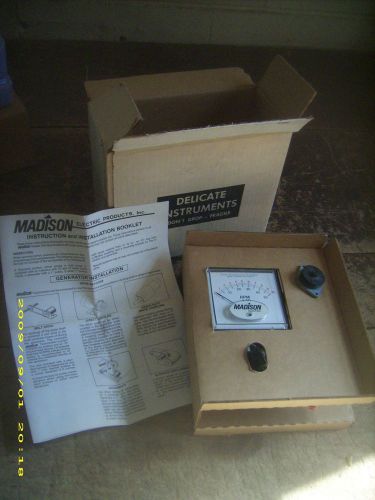 new-in-box MADISON speed sensing Tachometer Indicator 200 &amp; Generator DC B3 set