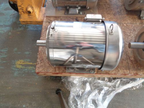 Sterling electric 7-1/2 hp stainless steel motor model xiy754phi for sale