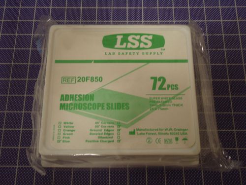 Pack of 72: LSS 20F850 Microscope Slides, Blue Colorfrost !92B!