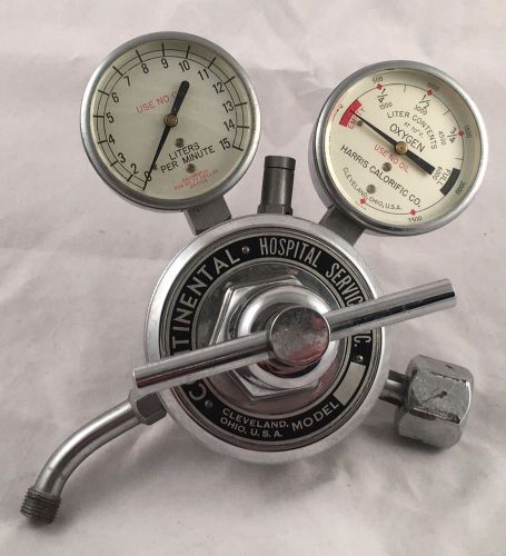 Harris calorific co. continental acetylene oxygen regulator welding torch gauge for sale