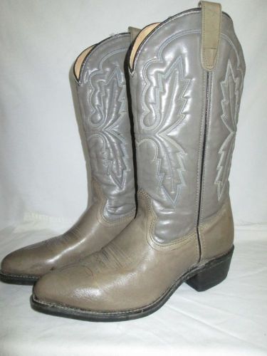 Men&#039;s Sz. 8D Iron Age Steel Toe Gray Safety Cowboy Boots