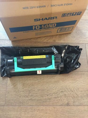 Genuine New Sharp Black Toner,Unopened Box FO-50ND for FO-4400 FO-4450 FO-4470.
