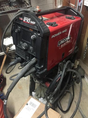 Lincoln Power MIG 210 MP Welder with TIG kit
