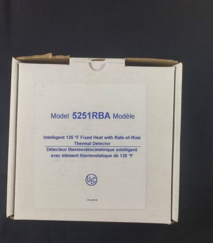 System sensor #5251rba thermal heat detector for sale