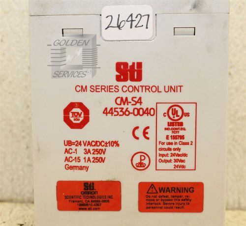 SU CM-S4 44536-0040 Control Unit Safety Interlock Switch