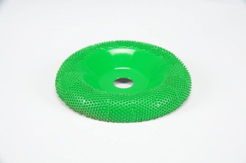 4” DONUT WHEELS (Round Face) DW490 7/8 Bore Green Course