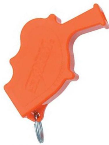 Emergency preparedness loudest all weather safety storm whistle orange 101 *new* for sale