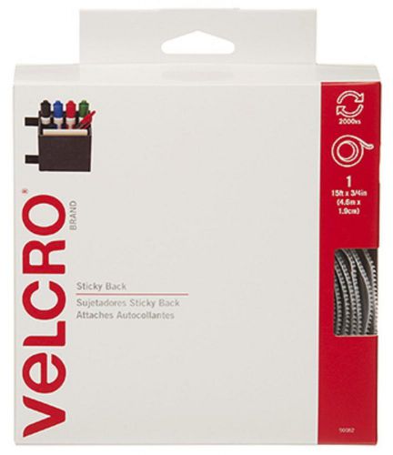 Velcro USA 3/4&#034;x15&#039; White Velcro Sticky Back Tape 90082