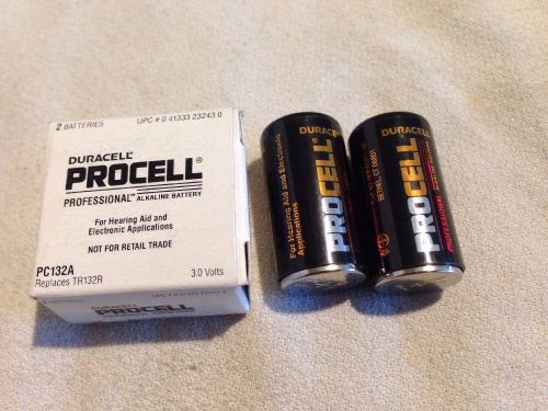 DUracell  ProCell  PC132A 3 Volt Alkaline Battery 2-pcs *NEW in BOX