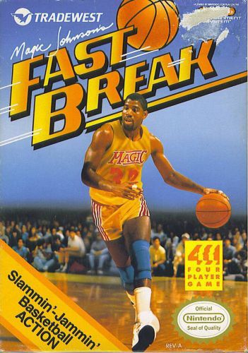 Magic Johnson&#039;s Fast Break (Nintendo Entertainment System, 1990)