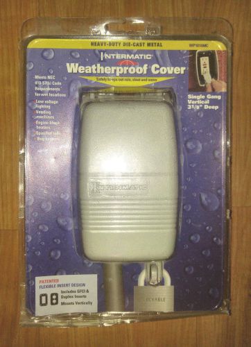 New Intermatic WP1010MC Receptacle Cover Weatherproof Outlet Protection Lockable