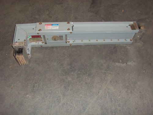 CH POW-R-WAY III PRH03195-A11 2000 AMP 480V BUS DUCT BUSWAY 4&#039; 90 DEGREE A23
