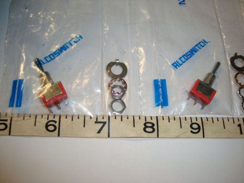 2 Alcoswitch Toggle Switch A103 Original Packaging