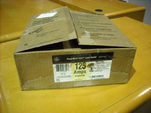 NEW GE TLM612RCU PowerMark Gold 125 Amp Outdoor Load Center