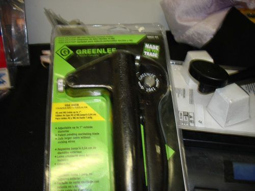 Greenlee MC Cable Cutter 0952-01 Use with AC &amp; MC Up To 1&#034; Replaces 1940