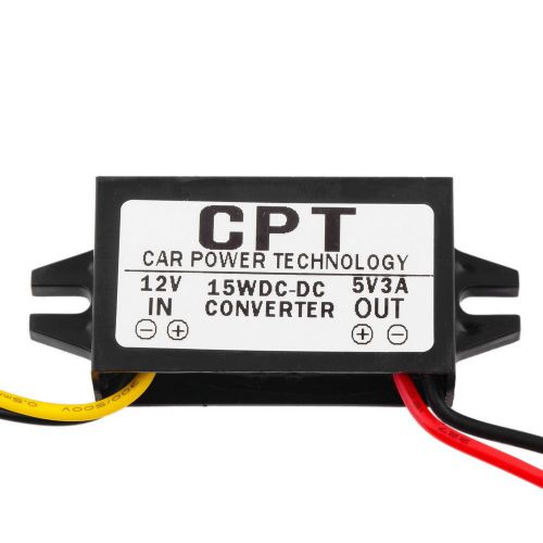 1pcs dc/dc converter regulator 12v to 5v 3a 15w car led display power   ww for sale