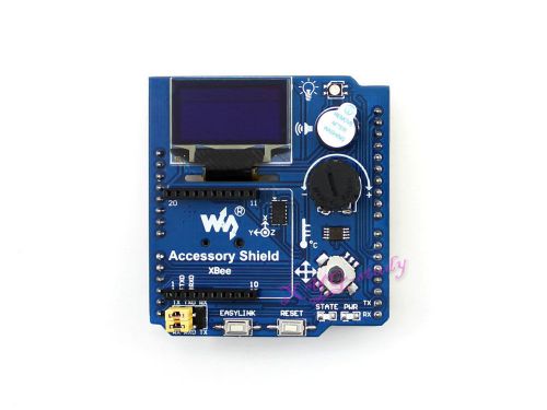 Accessory Shield integrates Various Components for Arduino Development