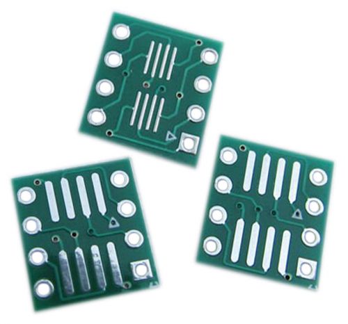 20PCS SOP8 SO8 SOIC8 TSSOP8 MSOP8 To DIP8 Adapter PCB DIY Conveter Board