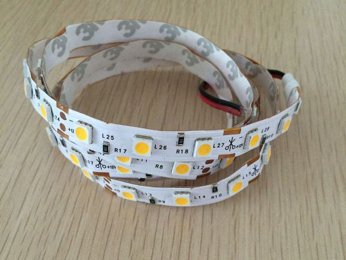 1m 5050 smd flexible warm white 60leds non-waterproof led strip indoor lighting for sale