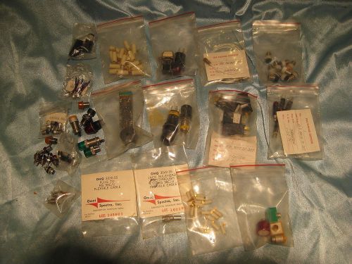 Vintage NOS Electronics Switch, lamps, more grab bag