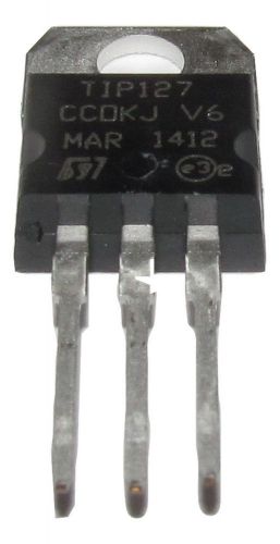 1pc TIP127 &amp; Heatsink Complementary Darlington transistors 100V 5A TO-220 USA