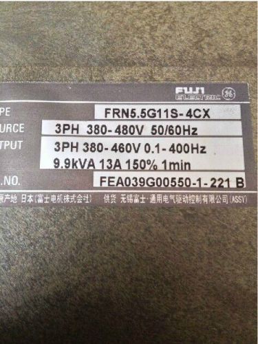 1PCS USED FUJI Inverter FRN5.5G11S-4CX 380V-5.5KW tested