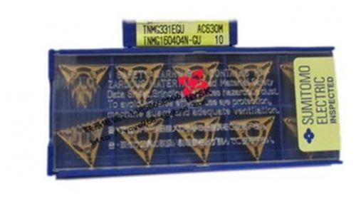 NEW SUMITOMO Carbide Inserts TNMG160404N-GU AC630M TNMG332EGU 10PCS/BOX
