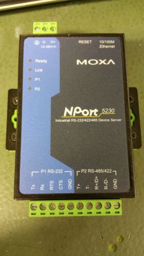 Moxa Technologies Nport 5230 Industrial RS-232/422/485 Device Server