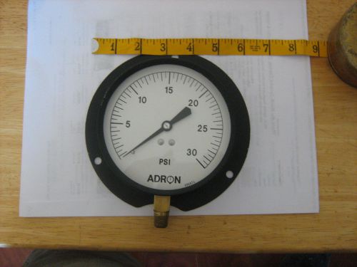 Adron 0-30 psi gauge 4 1/2&#034; face   096874 for sale