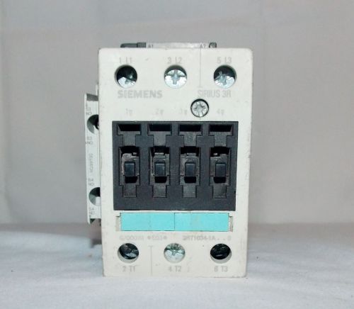 Siemens Sirius 3RH1921-1EA20 Contactor w 3RT1034-1AG20 110V 3 Pole Relay