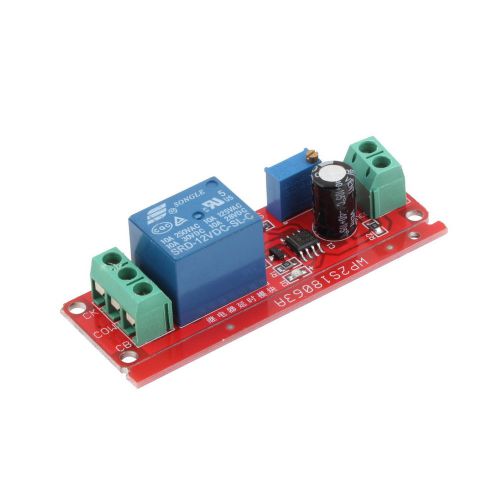 New 1pcs dc 12v pull delay timer switch adjustable module 0 to 10 second gd for sale