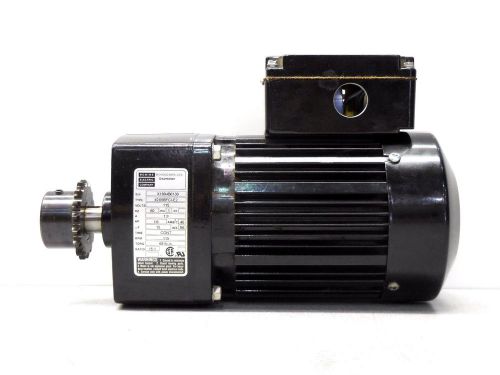 RX-1914, BODINE 42X5BFCI-E2 ELECTRIC MOTOR. 1 PH. 115 RPM. 15:1 RATIO. 115 V.