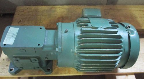 Baldor super e efficient industrial motor vem3581t w/ dodge tigear motor  mr9475 for sale