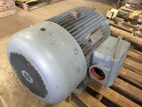 Worldwide wwes75-18-365t, 75hp, 365t frame, 3 phase electric motor, used for sale