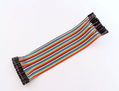 1 x 40P Dupont, Wire, Color ,Connector Cable, 2.54mm ,1P-1P ForArduino.,,