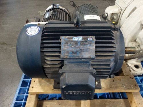 New! leeson n215t34fb49b motor 10hp, 3510 rpm, 3ph, fr:215t for sale