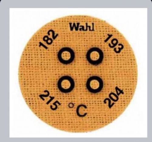WAHL 443-182C Non-Rev Temp Indicator, Kapton, PK10