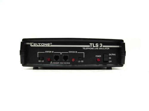 Teltone TLS3 Telephone Line Simulator  250-00137 201-00889