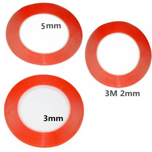 3 IN 1 2MM 3MM 5MM Double Sided Adhesive Tape Sticky fr LCD Screen Repair Case