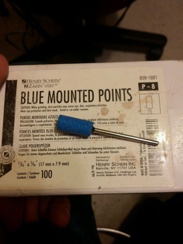 Dental lab,  Blue Mounted Points