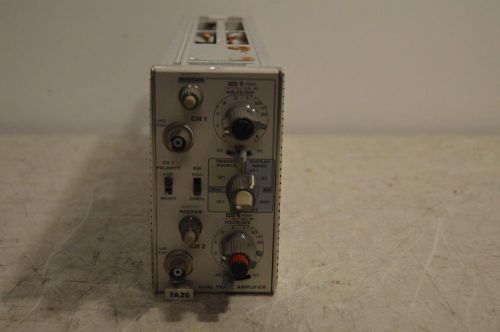 Tektronix 7A26 Dual Trace Amplifier Plug-In