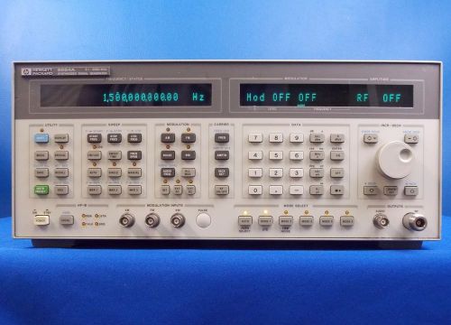 Agilent 8664a high-performance signal generator, 100 khz to 3 ghz for sale