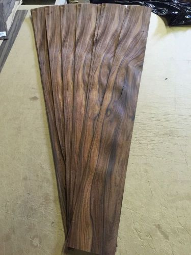 Wood Veneer Rosewood 5x45 22Pcs Total Raw Veneer  &#034;EXOTIC&#034; RW1 6-7-16