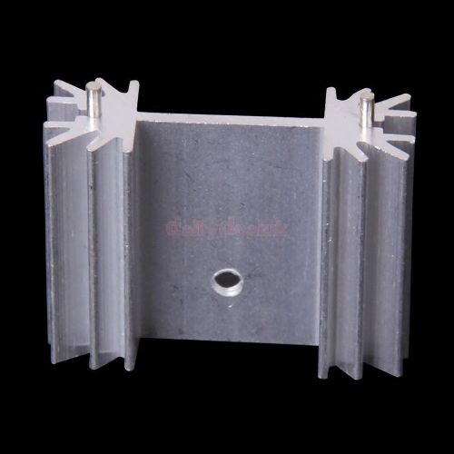 Silver aluminum heat sink good heat dissipation heatsink for to220 to-220 for sale